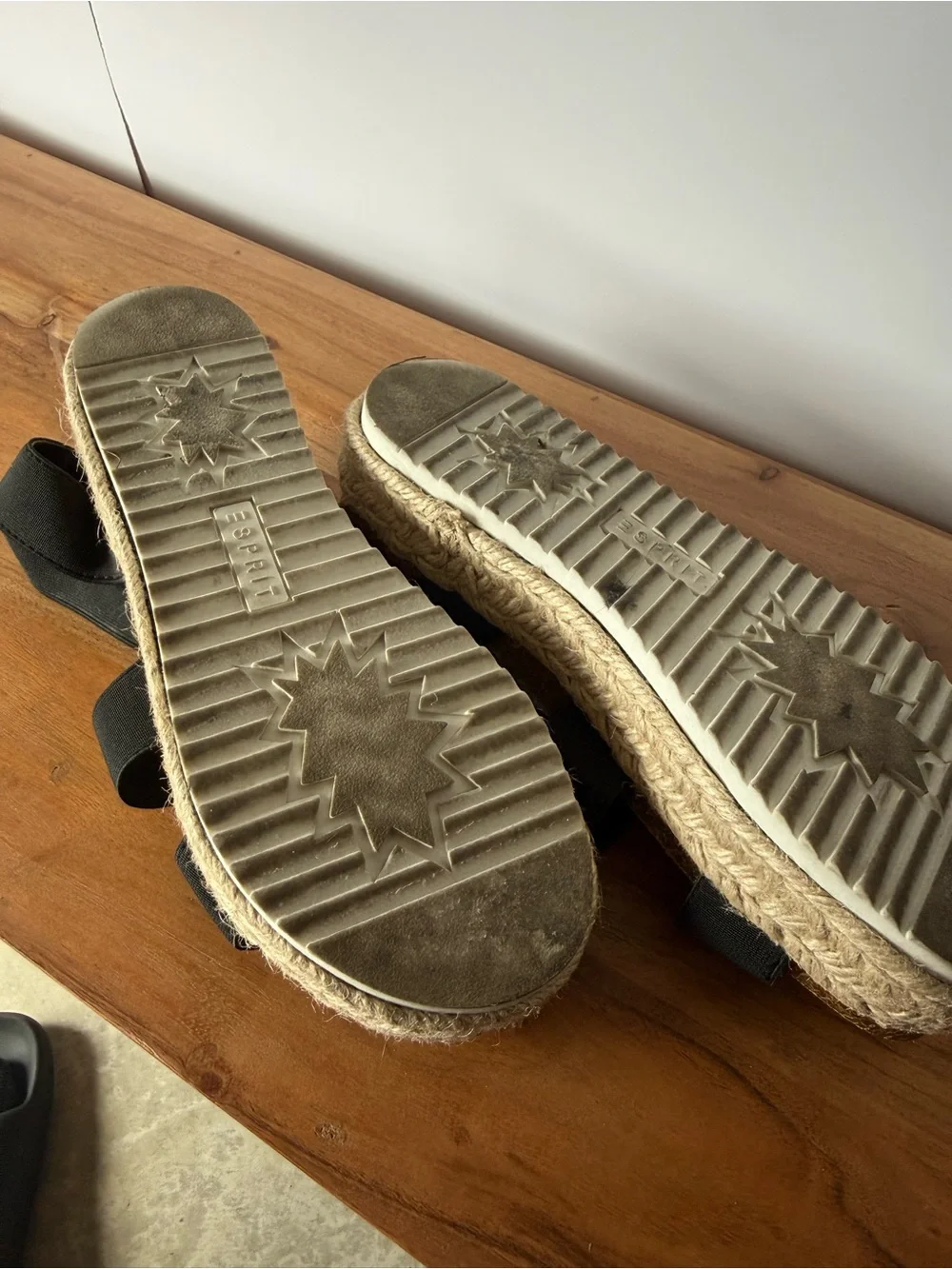 Esprit platform espadrille